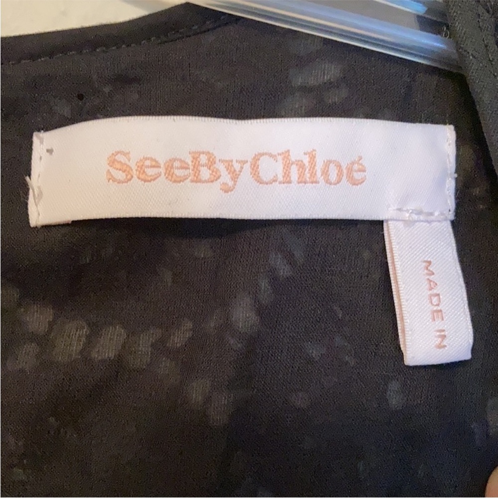 See by Chloe Black eyelet Dress - Picture 7 of 7